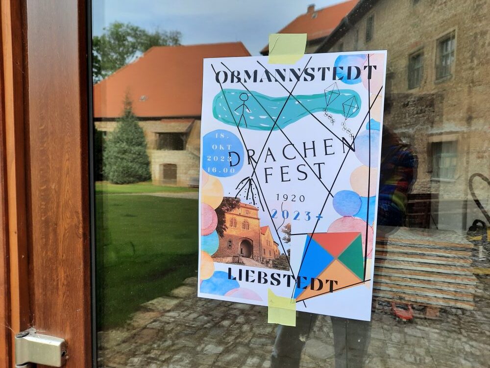 Drachenfest Burg Liebstedt Plakat